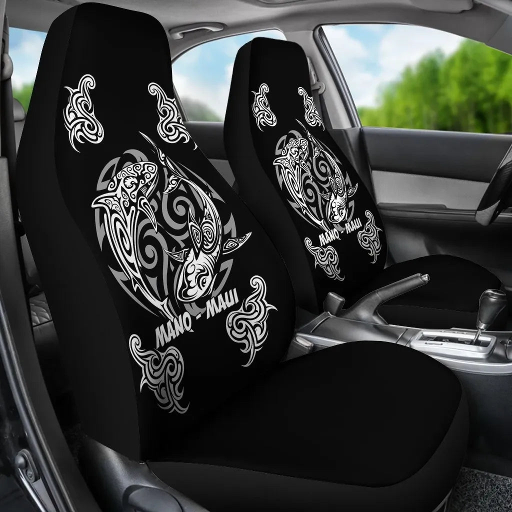 Hawaii Car Seat Covers - Hawaiian Shark Tattoo