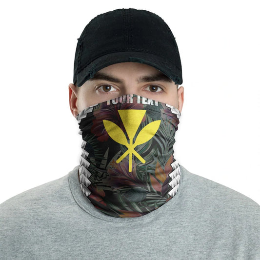 Hawaii Custom Personalised Neck Gaiter - Polynesian Chain