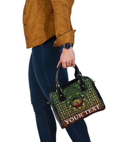 Hawaii Custom Personalised Shoulder Handbag - Hawaii Seal Rocket Style (Reggae)28