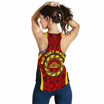 Hawaii Custom Personalised Women Racerback Tank - Protect Mauna Kea