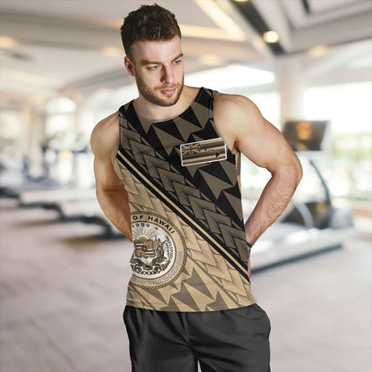 Hawaii Tank Top Polynesian Tribal Half Style