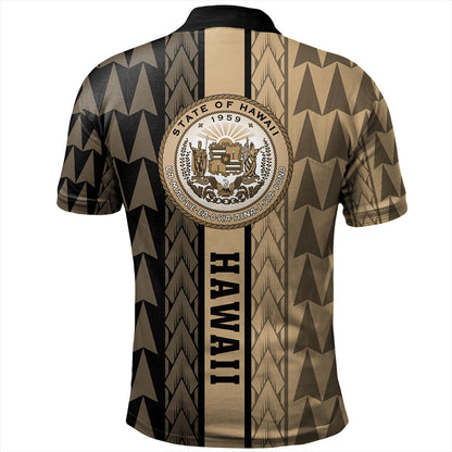 Hawaii Polo Shirt Polynesian Tribal Half Style