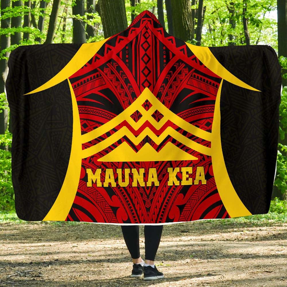 Hawaii Hooded Blanket - Protect Mauna Kea