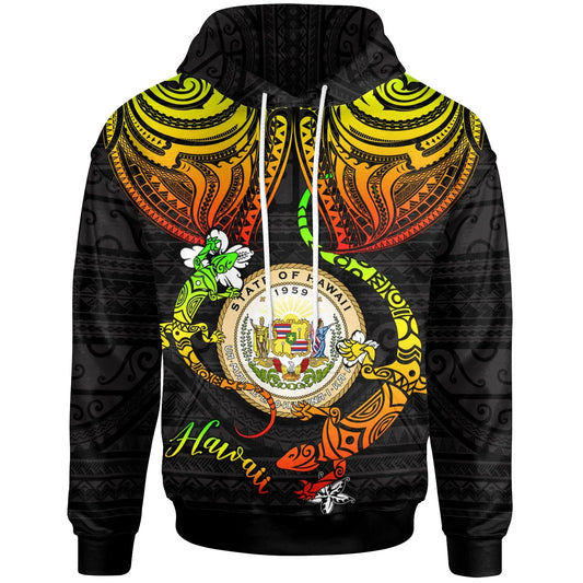 Hawaii Hoodie -  Lizard Good Chest