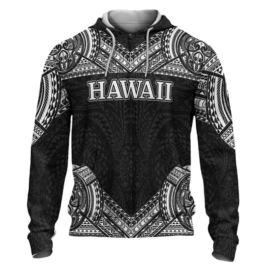 Hawaii Hoodie - Turtle Polynesian Pattern