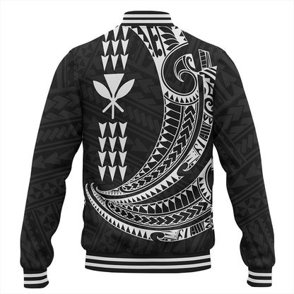 Hawaii Baseball Jacket Kanaka Kakau Polynesian Tattoo