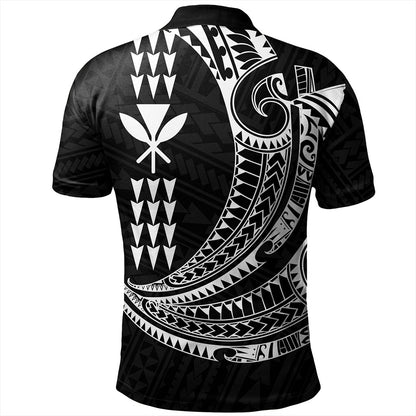 Hawaii Polo Shirt Kanaka Kakau Polynesian Tattoo