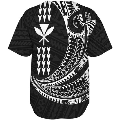 Hawaii Baseball Shirt Kanaka Kakau Polynesian Tattoo