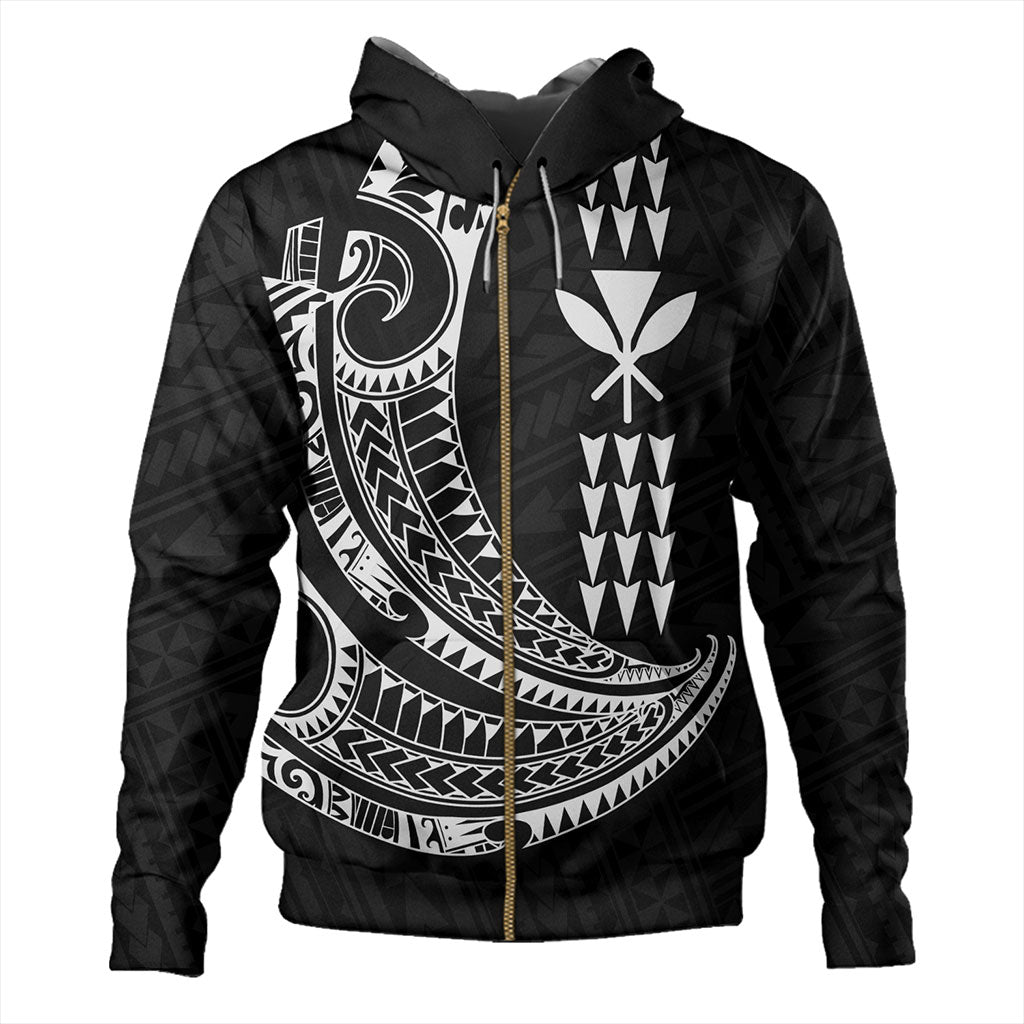 Hawaii Hoodie Kanaka Kakau Polynesian Tattoo