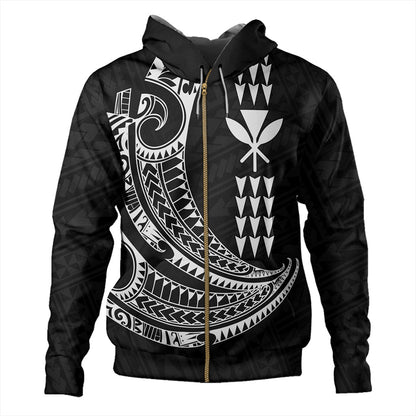 Hawaii Hoodie Kanaka Kakau Polynesian Tattoo