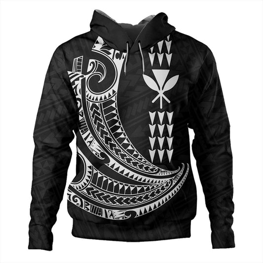 Hawaii Hoodie Kanaka Kakau Polynesian Tattoo