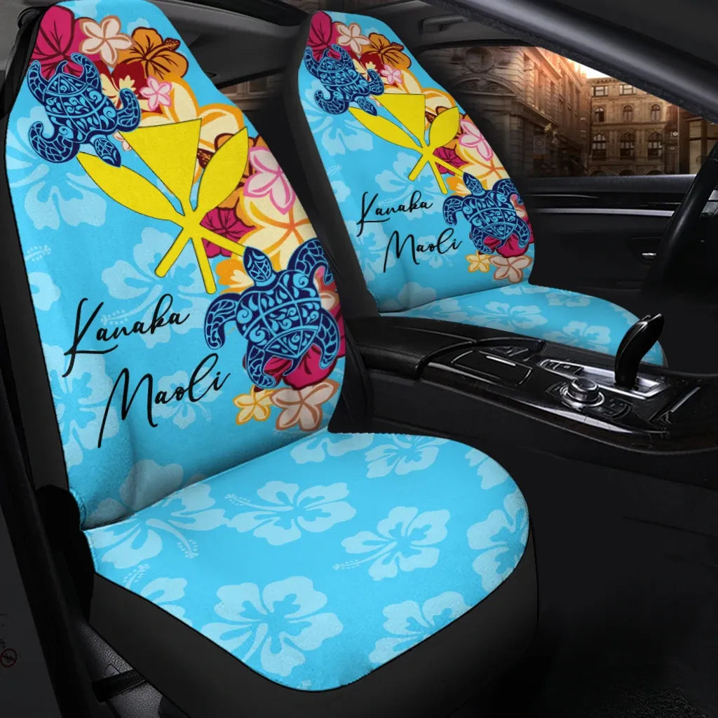 Hawaii Kanaka Maoli Car Seat Cover - Tropical Style