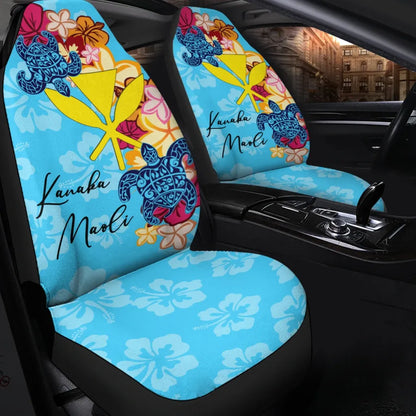 Hawaii Kanaka Maoli Car Seat Cover - Tropical Style