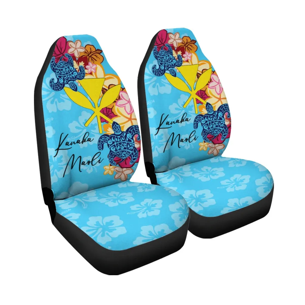 Hawaii Kanaka Maoli Car Seat Cover - Tropical Style