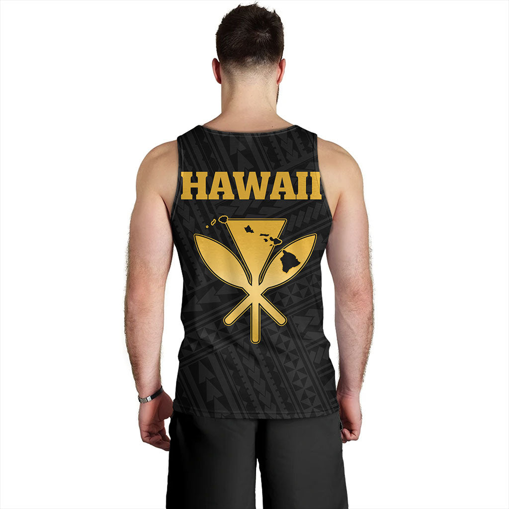 Hawaii Tank Top Kanaka Maoli Floral Puakenikeni Lei
