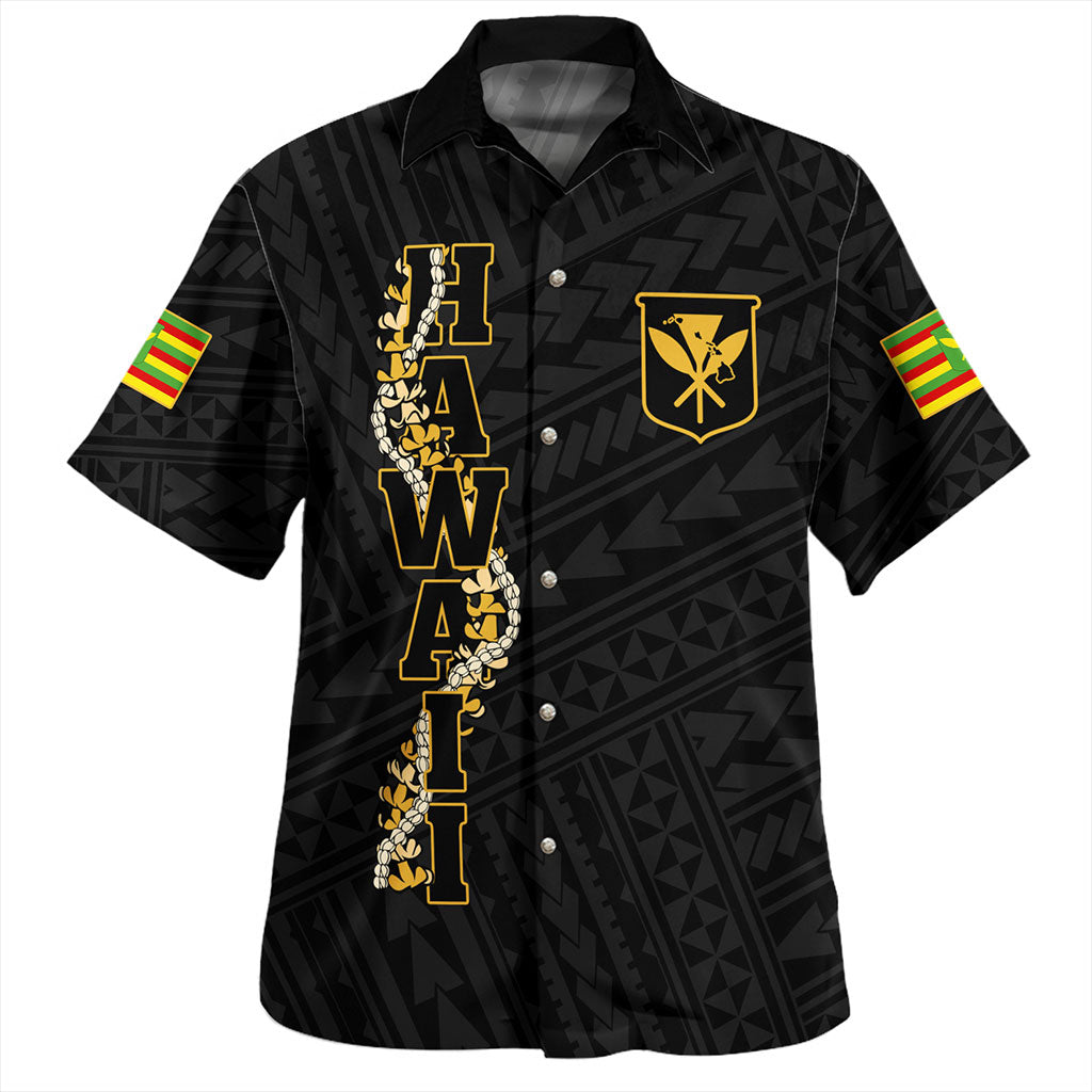 Hawaii Hawaiian Shirt Kanaka Maoli Floral Puakenikeni Lei