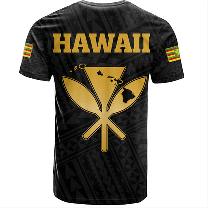 Hawaii T-Shirt Kanaka Maoli Floral Puakenikeni Lei