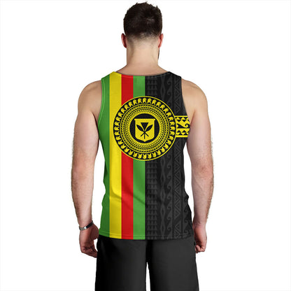 Hawaii Tank Top Kanaka Maoli Flag Polynesian