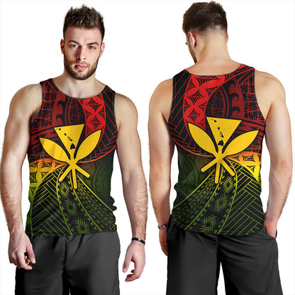Hawaii Tank Top The Map Hawaii Inside Kanaka Maoli Style Reggea