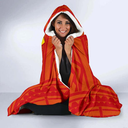 Hawaii Mauna Kea - Hooded Blanket - Pele Goddess