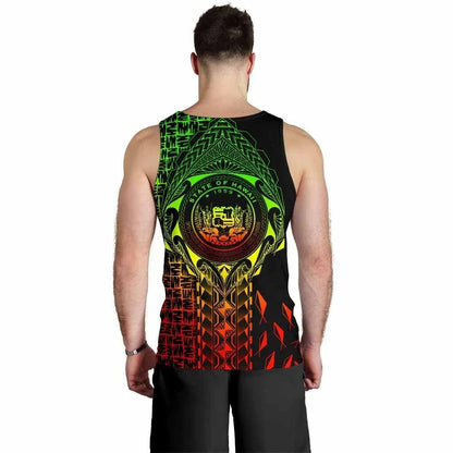 Hawaii Men Tank Top - Hawaii Seal Rocket Style (Reggae)28