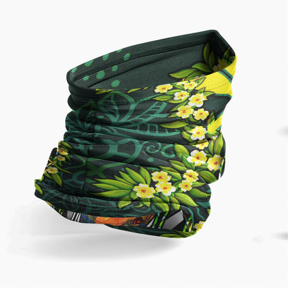 Hawaii Neck Gaiter - Ti Leaf Lei Turtle