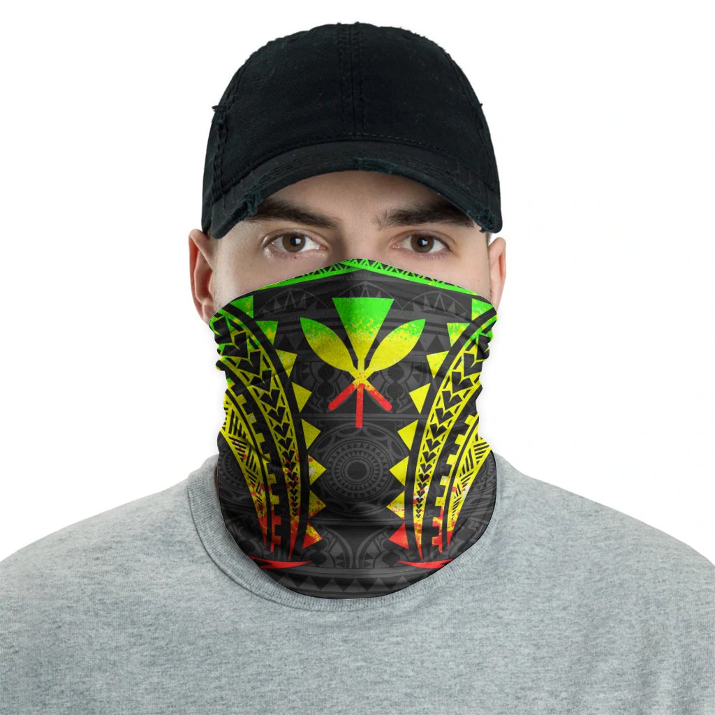 Hawaii Neck Gaiter - Tribal Pattern Reggae