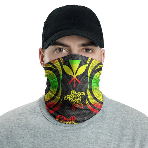 Hawaii Neck Gaiter - Turtle Tentacle Reggae