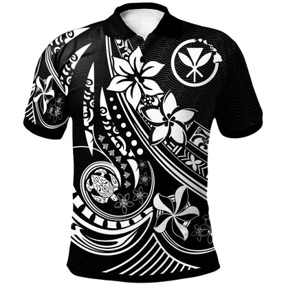 Hawaii Polo Shirt - The Flow Of The Ocean