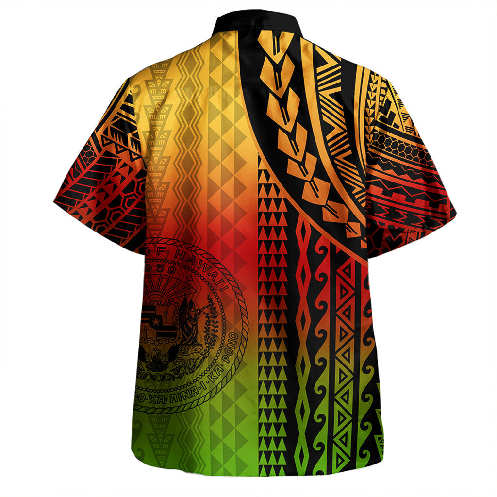 Hawaii Hawaiian Shirt Polynesian Tattoo