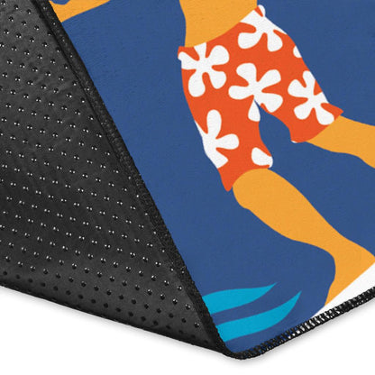 Hawaii Polynesian Area Rug - Famous Ones In Hawaii