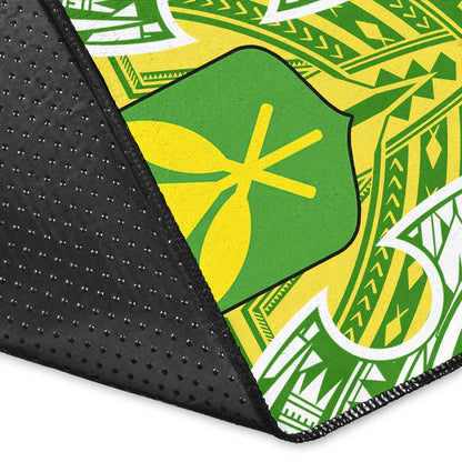 Hawaii Polynesian Area Rug - Hawaiian Pattern With Seal