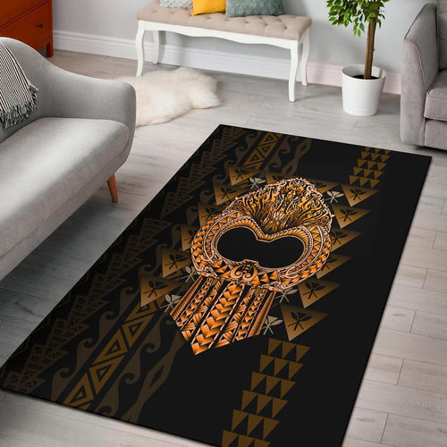 Hawaii Polynesian Area Rug - Ikaika Hawaiian