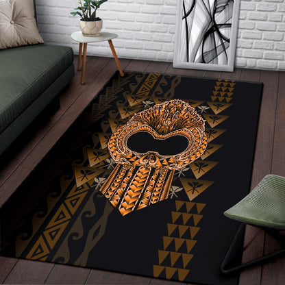 Hawaii Polynesian Area Rug - Ikaika Hawaiian
