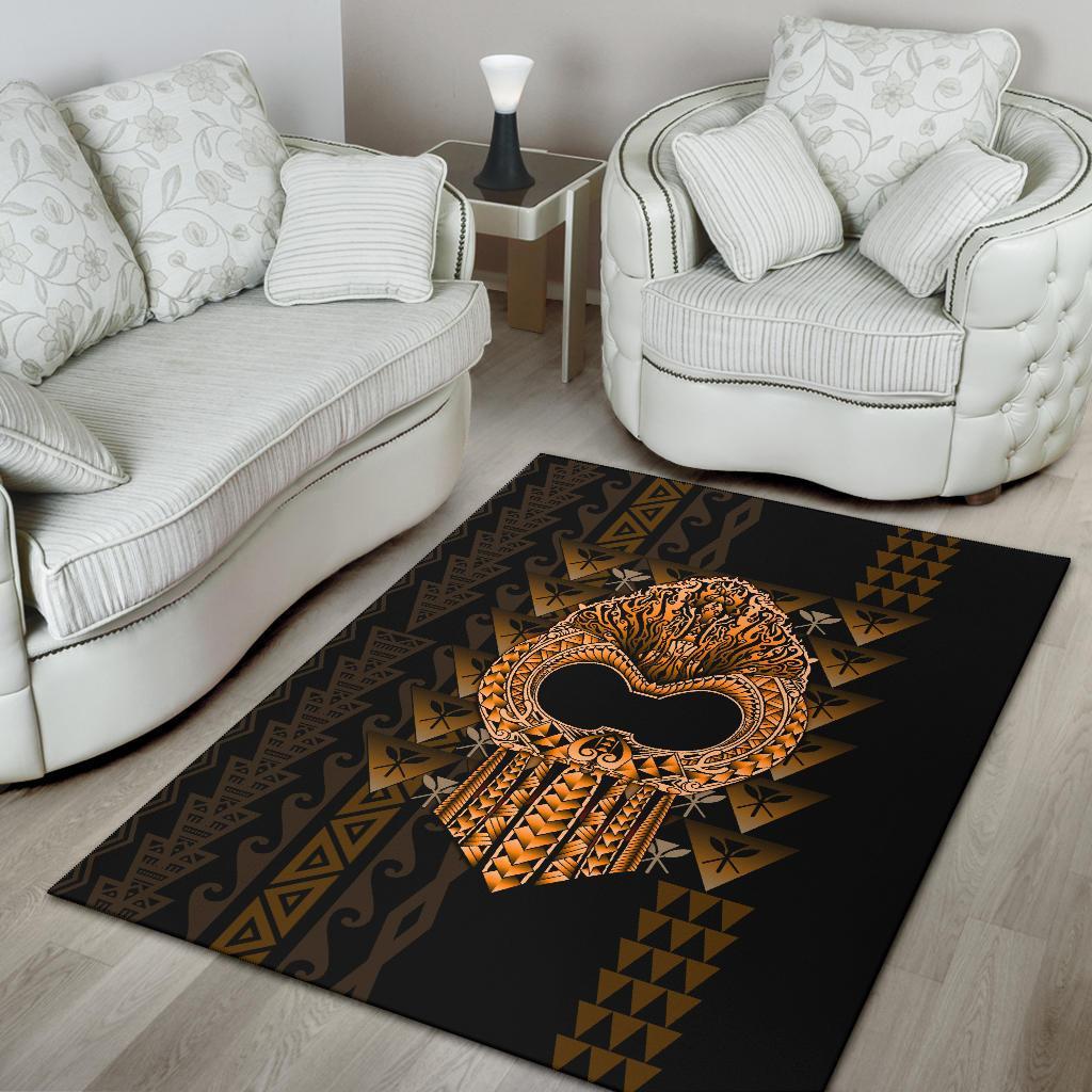 Hawaii Polynesian Area Rug - Ikaika Hawaiian