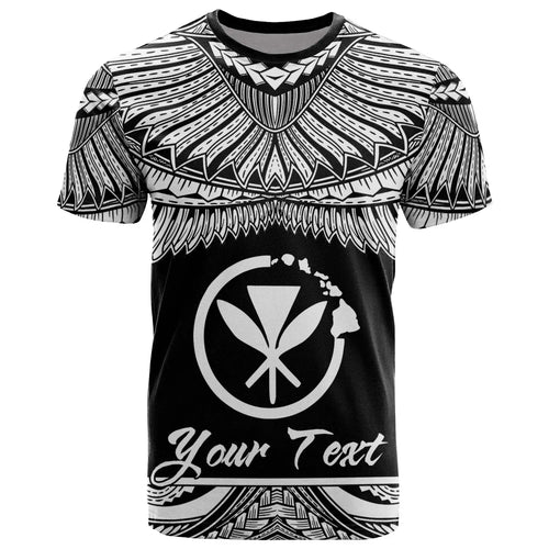Hawaii Polynesian Custom Personalised T-Shirt - Hawaii Pride White Version