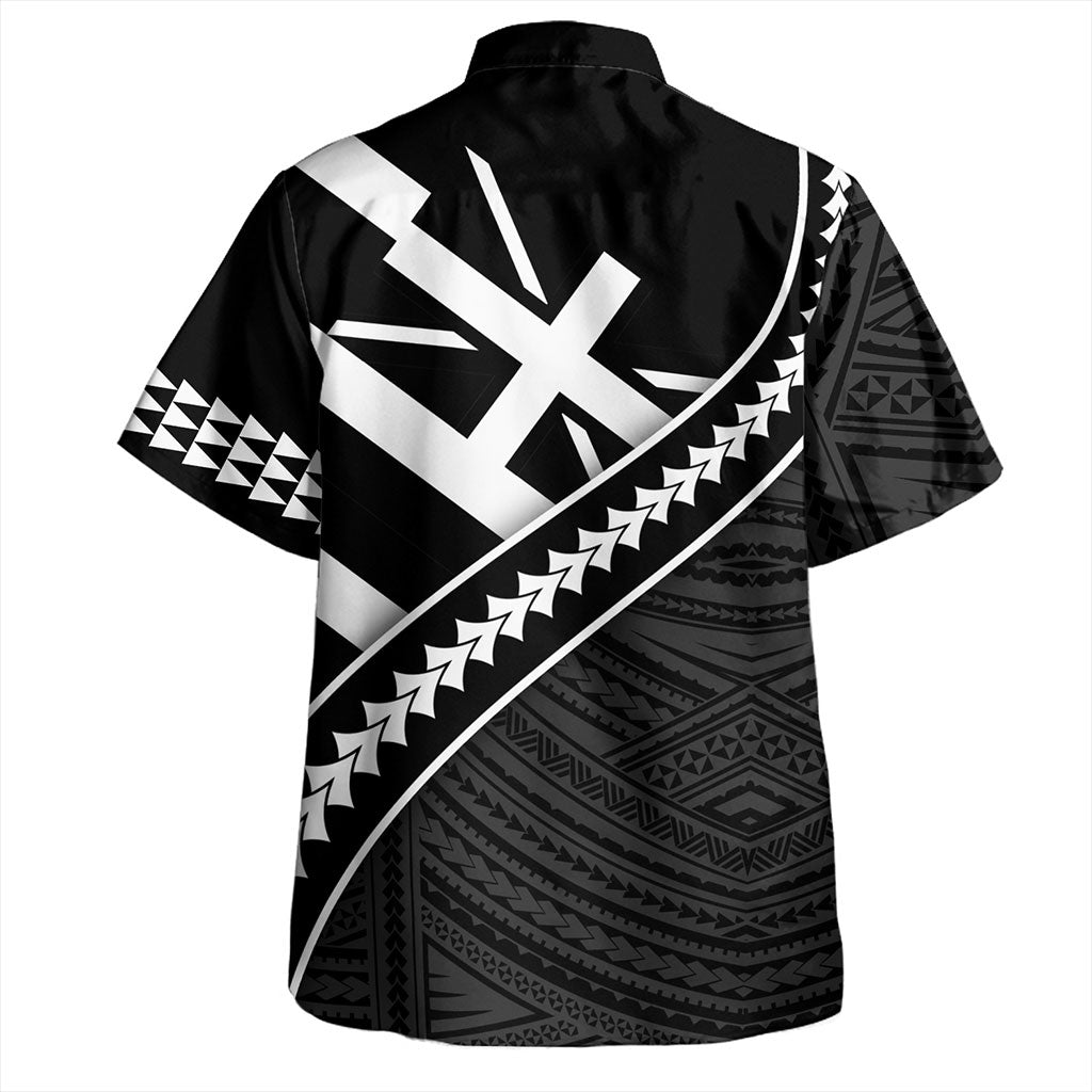 Hawaii Hawaiian Shirt Polynesian Flag Black Unique Style