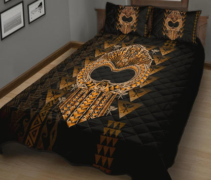 Hawaii Polynesian Quilt Bed Set - Ikaika Hawaiian