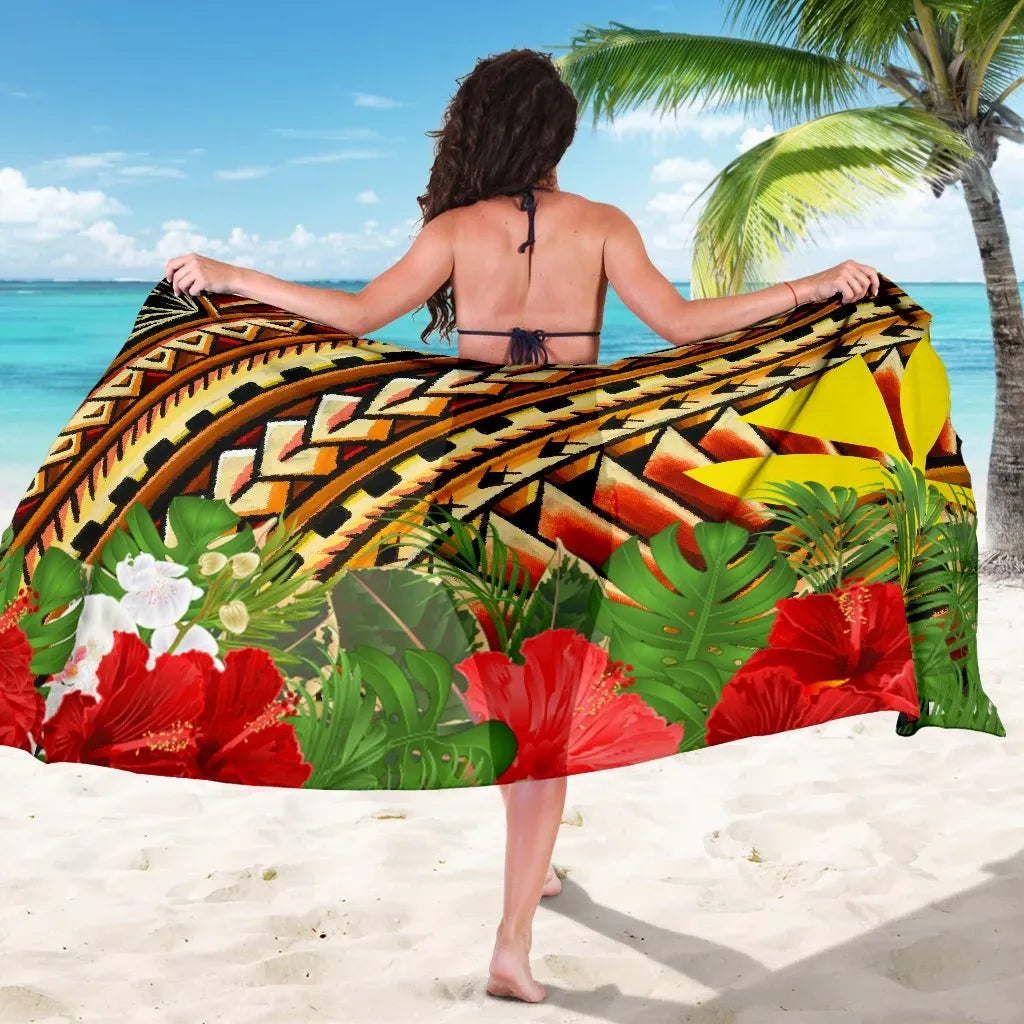 Hawaii Polynesian Sarong - Vintage Pattern