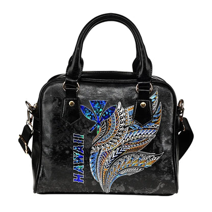Hawaii Polynesian Shoulder Handbag - Polynesian Wings