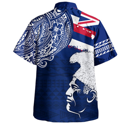 Hawaii Hawaiian Shirt Polynesian Tribal Flag King Kamehameha
