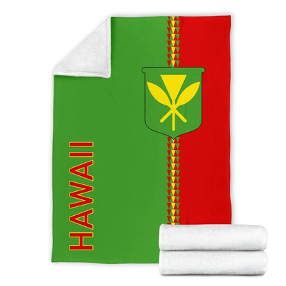 Hawaii Premium Blanket - Polynesian Straight Version