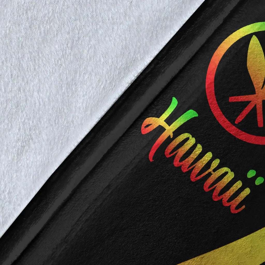 Hawaii Premium Blanket - Reggae Polynesian Tentacle Tribal Pattern
