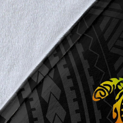 Hawaii Premium Blanket - Reggae Turtle