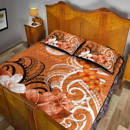 Hawaii Quilt Bed Set - Hawaii Seal Hawaiian Spirit