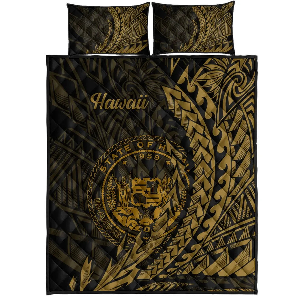 Hawaii Quilt Bed Set - Wings Style