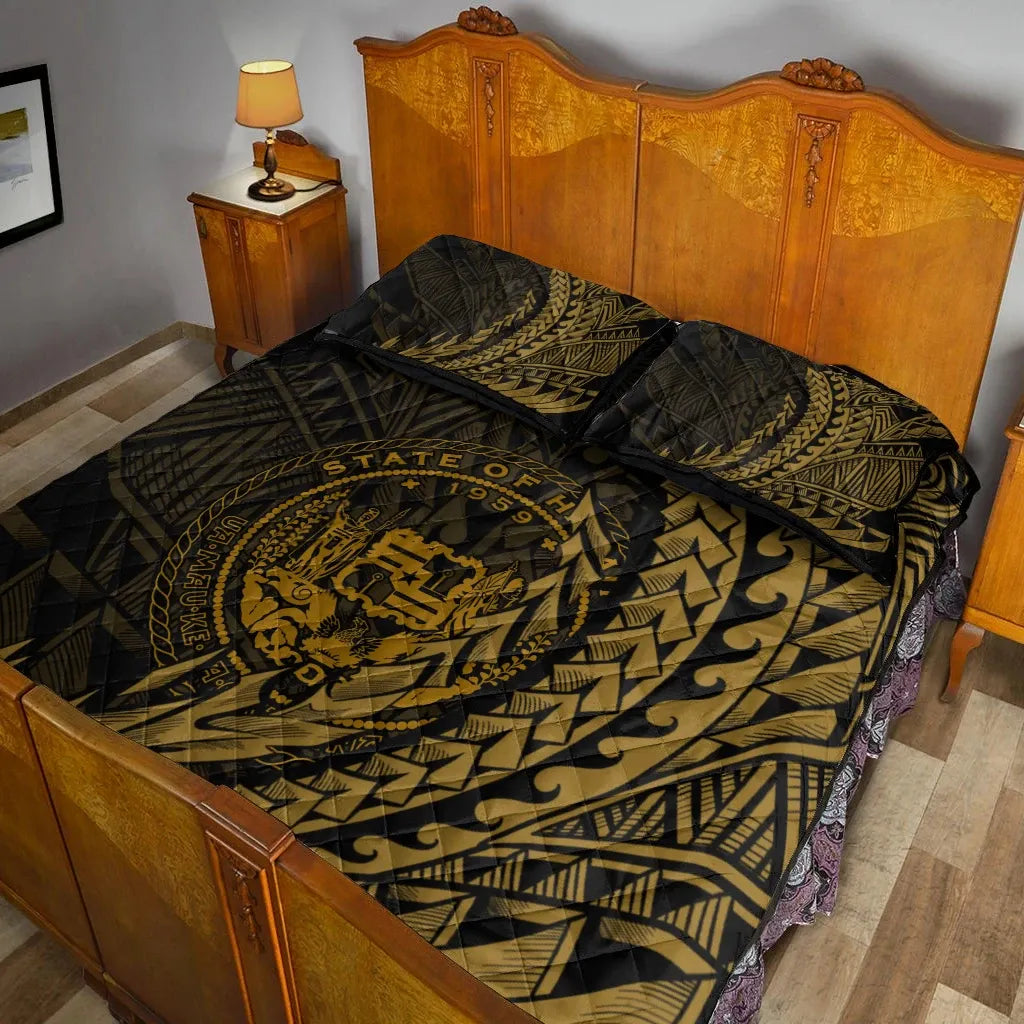 Hawaii Quilt Bed Set - Wings Style