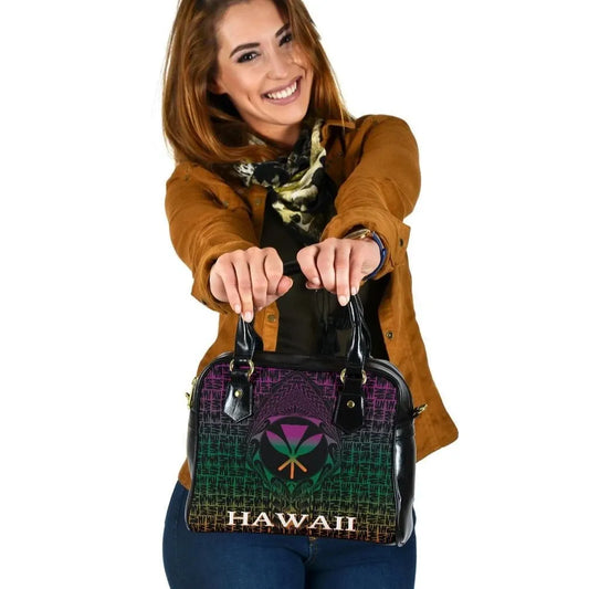 Hawaii Shoulder Handbag - Kanaka Maoli Rocket Style28