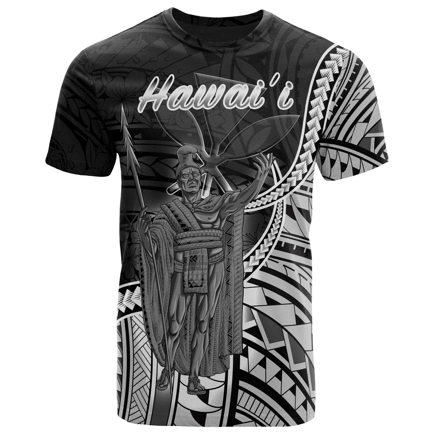 Hawaii T-Shirt - Hawai'i Kingdom of Hawaii Polynesian Patterns