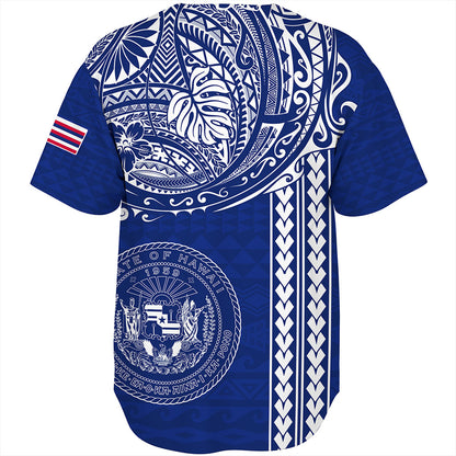 Hawaii Baseball Shirt State of Hawaii Polynesian Tribal Classic Style